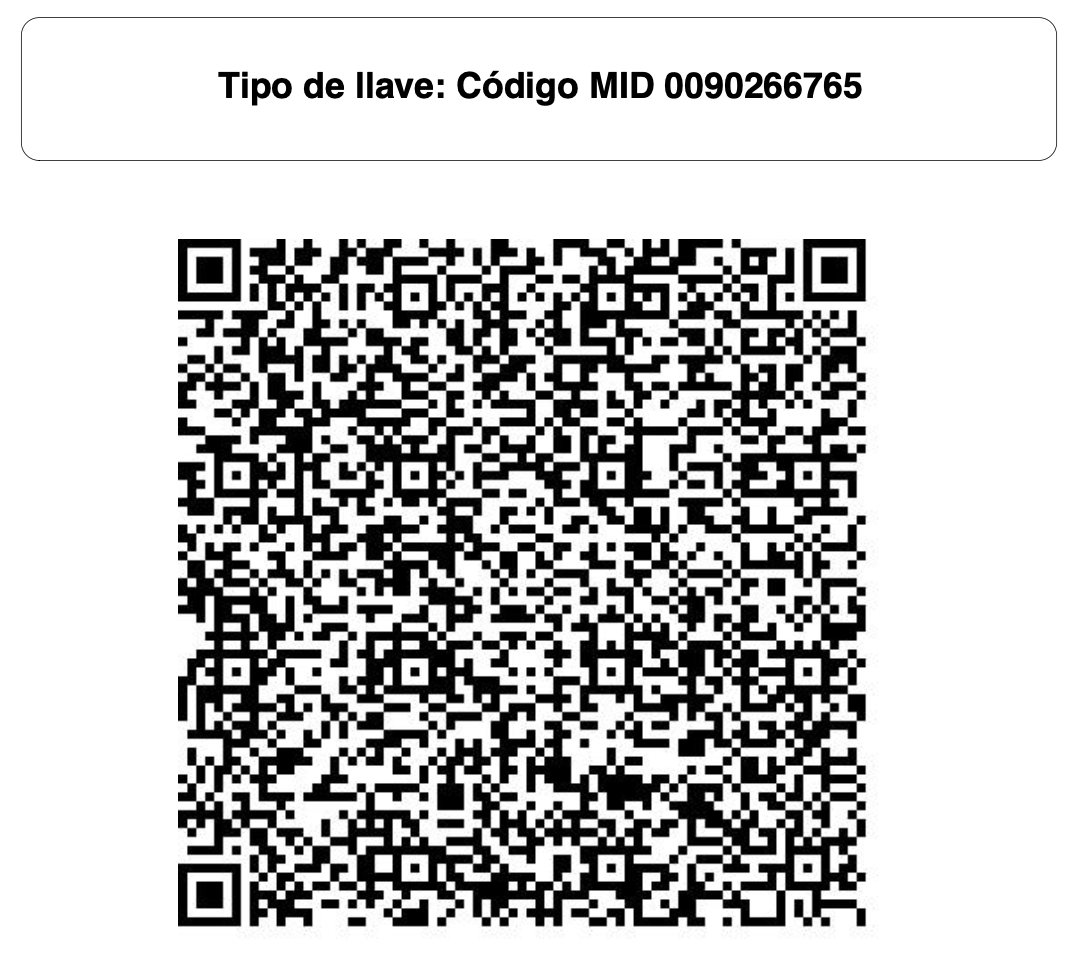 Código QR para pagos PSB